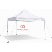 Çadır Dünyası 3x3 Profesyonel Profil Çardak - 1.2 mm Et Kalınlığı - Su Geçirmez
