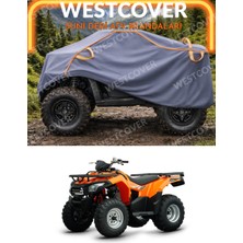 WestCover Kuba Vip Track 250  Uyumlu Neon Fitilli Suni Deri Atv Brandası,çadırı