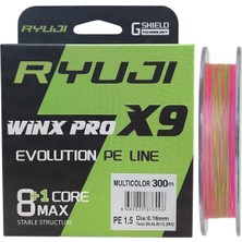 Ryuji Winx Pro X9 300MT 0.16MM Ip Misina Multi Color