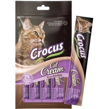 Crocus Somonlu ve Karidesli Sıvı Kedi Ödül Maması 1 Adet 4X15 gr