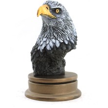 Kartal Büstü Taraftar Dekor Objesi - Kartal Heykeli Reçine Malzeme