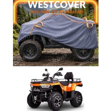 WestCover Regal Raptor F320  Uyumlu Neon Fitilli Suni Deri Atv Brandası,çadırı