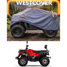 WestCover Regal Raptor M210   Uyumlu Neon Fitilli Suni Deri Atv Brandası,çadırı