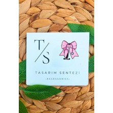 Tasarım Sentezi Rozet Metal Broş Steteskop Pembe Fiyonk Sağlık Doktor Hemşire Yaka Kıyafet Takı Aksesuar Çanta