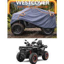 WestCover Cfmoto C Force 850 High Uyumlu Neon Fitilli Suni Deri Atv Brandası,çadırı