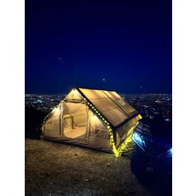 Çadır Dünyası 12 Kişilik Dev Şişme Kamp Çadırı - 400X300 cm - 210 cm Yükseklik