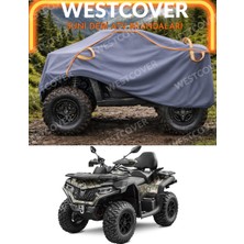 WestCover Cfmoto C Force 625 Uyumlu Neon Fitilli Suni Deri Atv Brandası,çadırı