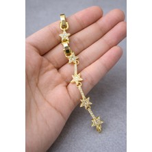 Ekonomik Sepeti Gold Yıldız Desenli Çelik Bileklik