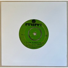 Kadri Şençalar Yılmaz Şanlıel ve Arkadaşları 4 Şarkılık 45 Lik Plak (Orijinal Dönem Baskı)