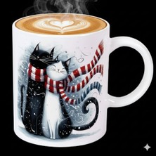 Sevgililer Günü Özel Porselen Kupa | Romantik Sevgiliye Hediye Kupası (Düz)