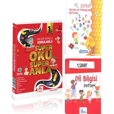 1.sınıf Süper Oku Anla  ve Işlem Problem / Dil Bilgisi Defteri