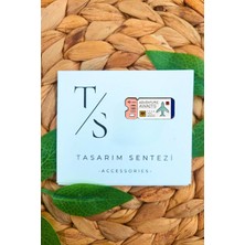 Tasarım Sentezi Rozet Metal Broş Beyaz Uçak Bileti Seyahat Tatil Check-In Ticket Yaka Çanta Kıyafet Şapka Aksesuar