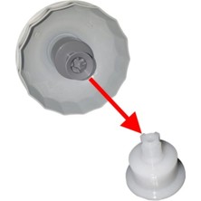 Supervac Blender Hazne Kapak Dişlisi, Fakir SMS310 ile Uyumlu