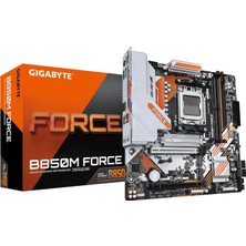 Gigabyte Gıgabyte B850M-FORCE-WF6E 9600MHZ Oc Ddr5 Am5 M.2 HDMI Dp Micro-Atx Anakart