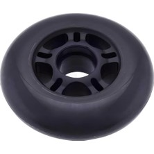 Feyza Design Kaykay ve Scooter Tekerleği 84X24 mm Siyah, Yüksek Performanslı ve Dayanıklı