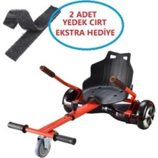 Feyza Design Uyumlu Hoverkart Elektrikli Kaykay Hoverboard Yedek Cırtli Set (2 Adet)