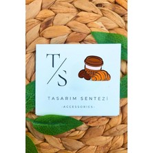 Tasarım Sentezi Rozet Metal Broş Coffee Kruvasan Kahve Bardağı Çekirdeği Barista Yaka Çanta Kıyafet Şapka Aksesuar