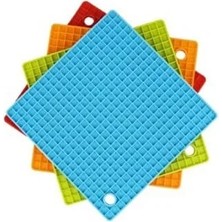 Kare Şekilli Petek Desenli Silikon Nihale