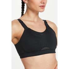 Nike Training Alpha Padded Adjustable Dri Fit High Support Sports Bra Black Kadın Spor Bra Siyah