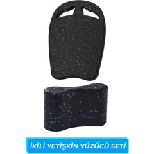 PremiumPort Yetişkin Yüzme Seti, Tahta ve Pullboy ile Eğlenceli Havuz Keyfi
