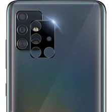 Marsilyan Ally Sm Galaxy A51 Hd 3D Full Tempered Cam Kamera KORUYUCU-(5775)