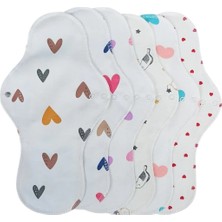 Ponped Bambu Yıkanabilir Doğal Kadın Pedi 6'lı Ultra Uzun Kokusuz 1 Parça (Xl Boy)