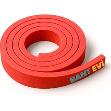 Bant Evi Şişen Bant 10x20mm 10mt Suda %300 Genleşen Su Tutucu Bant Kırmızı (yapışkansız)