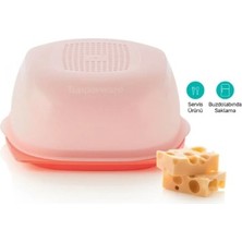 Tupperware Mini Peynir Dünyası - Peynir Saklama -Yavruağzı Pembe