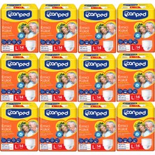 Canped Emici Külot Büyük L (Large) 168 Adet Hasta Bezi 110-150 cm