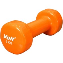 PremiumPort 2 kg Turuncu Dambıl, Ev ve Spor Için Kaliteli Ekipman