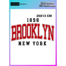 Podyum Baskı Yazılı Ütü ile Yapışan Tekstil Tşört  Baskısı