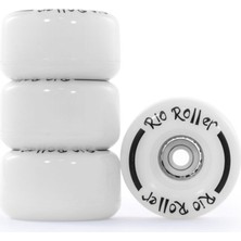 Feyza Design Beyaz White Frost Işıklı Quad Paten Tekerleği, Şık ve Işıltılı Kayma Deneyimi