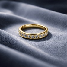 Xuping Kadın 14 K Taşlı Yüzük