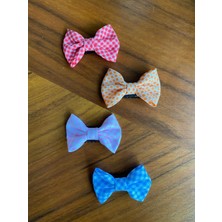 EGOMİ Pitikareli 4 Lü Büyük Saçsız Bebek Tokası