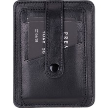 Gp Iguana Hakiki Deri, El Yapımı Kartlık BLWL20 Rst1 Siyah