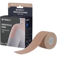 Freely Kinesiyoloji ve Ağrı Bandı Ten Rengi Su Geçirmez Pamuk - Kinesio