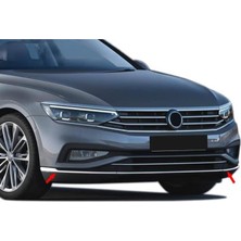 S-Dizayn Vw Passat B8.5 Ön Tampon Alt Çıtası 3 Prç. Krom 2019-2025