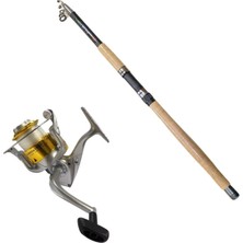 Powerex Black Power 3.60M. 150-200GR. Kamış - Carre Iı 6000 Gold Kamış Makine Olta Seti