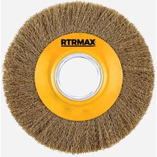RTRMAX RH23175 Saçaklı Daire Tel Fırça 175 mm