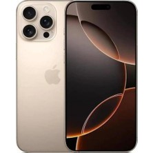 Apple IPHONE 16 Pro Desert Tıtanıum 128GB Yenılenmıs A Kalıte (12 Ay Garantılı)