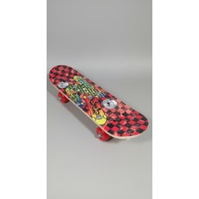 PremiumPort Küçük Boy Ahşap Kaykay 45CM, Çocuklar Için Eğlenceli ve Güvenli