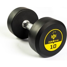 PremiumPort 10 kg Kauçuk Kaplı Dumbbell ile Güç ve Kondisyonu Artırın