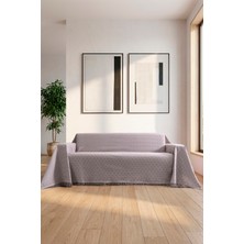 Rell Home Pamuklu Koltuk Örtüsü Saçaklı|çok Amaçlı Örtü|koltuk Şalı|kolları Kapatan|battal Boy