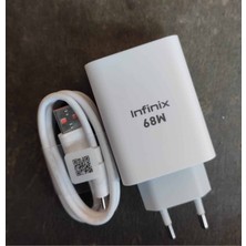 Infinix 68W (Watt) Hızlı Şarj Aleti Adaptörü Kablo Seti %100 Orıjinal