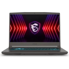 MSI Msı Thın 15 B13UC-3074XTR I5 13420H 16GB 512GB SSD 15.6 Fhd 144Hz Rtx 3050, Gddr6 4gb Dos Taşınabi