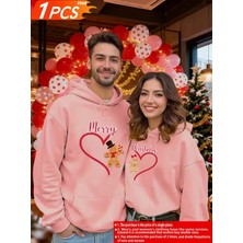 Nevermind Sevgili Kombini Hoodie – Merry Christmas Baskılı Çift Kapüşonlu Sweatshirt Unisex