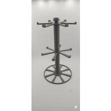 Genel Katlı Anahtarlık Standı Gri