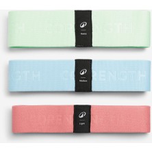 PremiumPort Çeğnik Güçlendirme Direnç Bandı Seti, 3'lü Paket, Esneklik ve Dayanıklılık