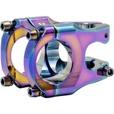 Bike Sky Raptor  Rainbow Bisiklet Kısa Gidon Boğazı 31.8 mm Bisiklet Yedek Parça Aksesuarı Rainbow