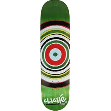 Feyza Design Renkli ve Şık Çok Renkli Çember Desenli Kaykay Decki